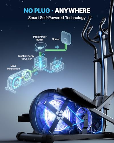 MERACH Self-Powered Elliptical Machine