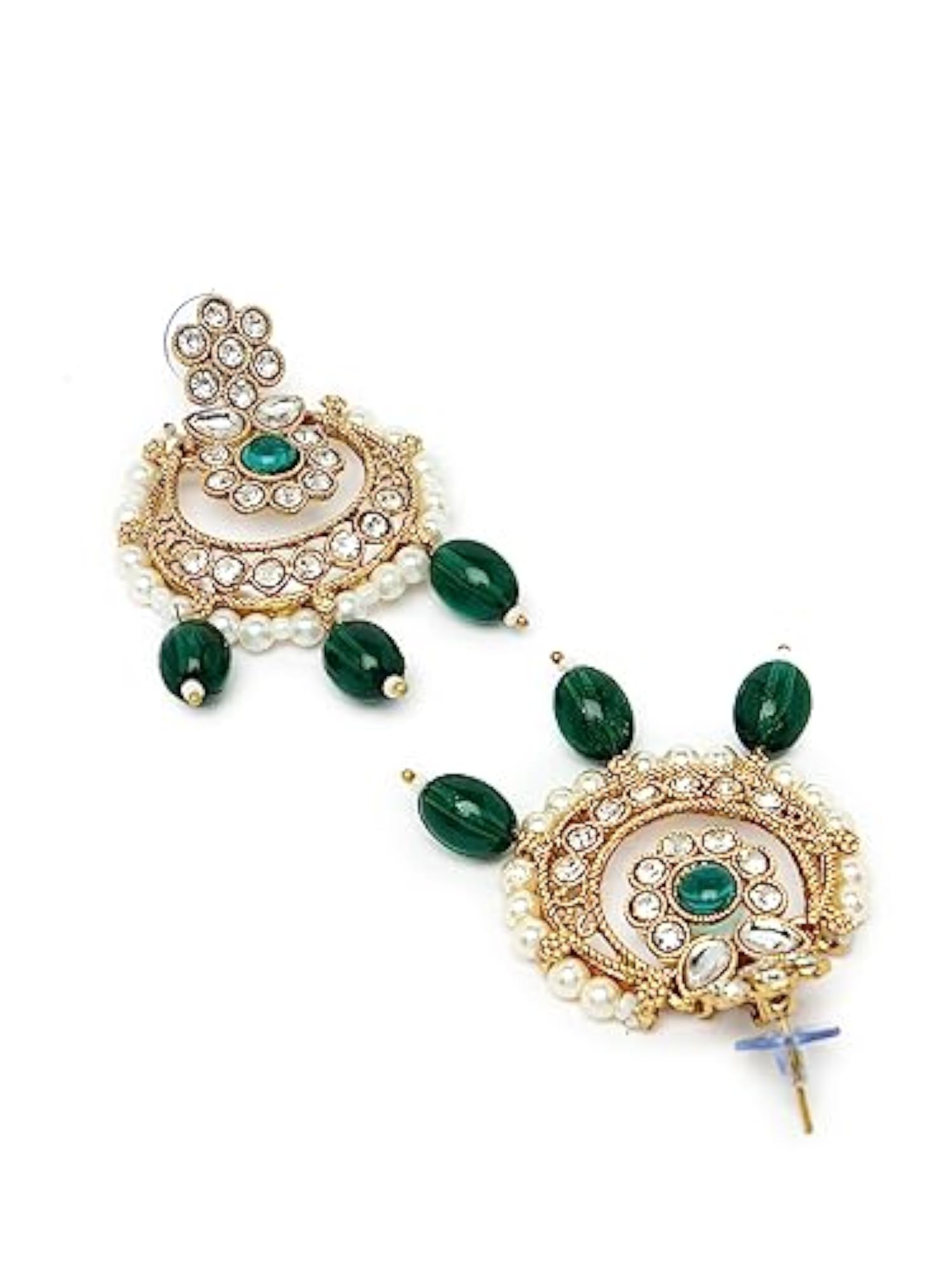 Traditional Kundan & Beads Choker Necklace Set