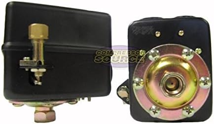 lefoo 22 Amp 145-175 PSI Air Compressor Pressure Switch Control w/All Metal Housing
