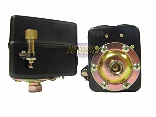 Lefoo 22 Amp 145-175 Psi Air Compressor Pressure Switch Control W/All Metal Housing #TOP3