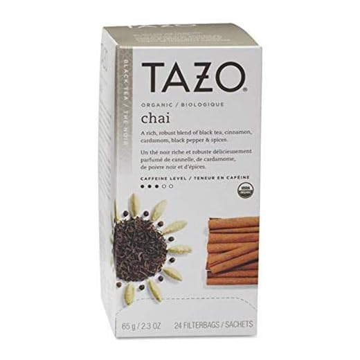 Tazo Organic Chai, 24 Tea Bags 2.3oz