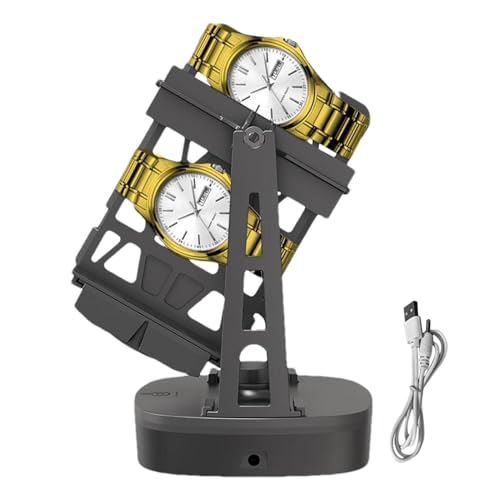 Remontoir de Reloj Relojes Automáticos - Exhibición de Rebobinador de Reloj Mecánico, Caja de Rebobinador de Reloj Automático | Soporte de cuerda de reloj portátil, dispositivo de rem