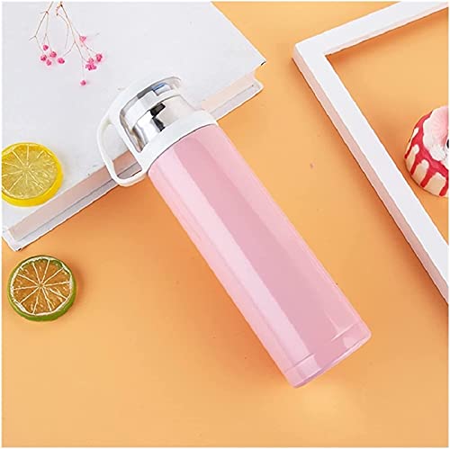 Termos Exterior Botella de Agua aislada de Doble Capa, Taza de café 500 ml Taza térmica de Acero Inoxidable Taza Taza de… - Imagen 4