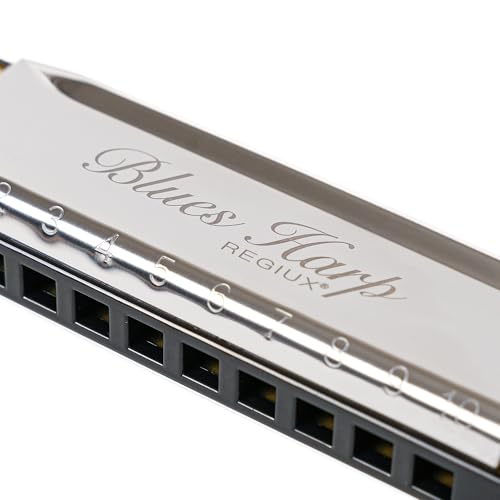 Professional Blues Harp Diatonic Harmonica, 10-Hole C Key, Sleek Design with Protective Case for Professional Player & Beginner, Gift for Family, Friends, Adult, Students - Les Beatles, Paul McCartney, John Lennon, RIngo Starr, George Harrison Professional Blues Harp Diatonic Harmonica, 10-Hole C Key, Sleek Design with Protective Case for Professional Player & Beginner, Gift for Family, Friends, Adult, Students – Image 5