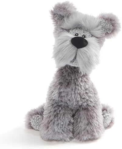 GUND Bentley Wire Hair Terrier Dog 11.5"" Plush, Gray (320585) image 4