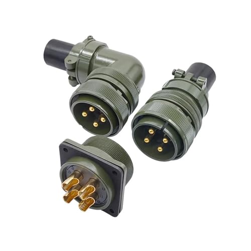 Connecteur MS3108 32-17S type spécification militaire MIL-C-5015 à 4 broches - 2