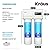 KRAUS Purita 2-Stage Under-Sink Filtration System with Single Handle Drinking Water Filter Faucet in Brushed Brass, FS-1000-FF-104BB