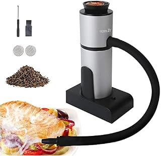 Smoking Gun Portable Cocktail Smoker with Wood Chips ,Handheld Food Kitchen Smoker Gun Infuser for Sous Vide,Meat,Salmon,Cocktails Drink,Cheese,BBQ,Perfect for Foodie Gifts