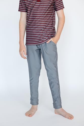 Boy's Warm Up Jogger Lightweight Stretch Athletic Pants Pockets Sizes 2-162