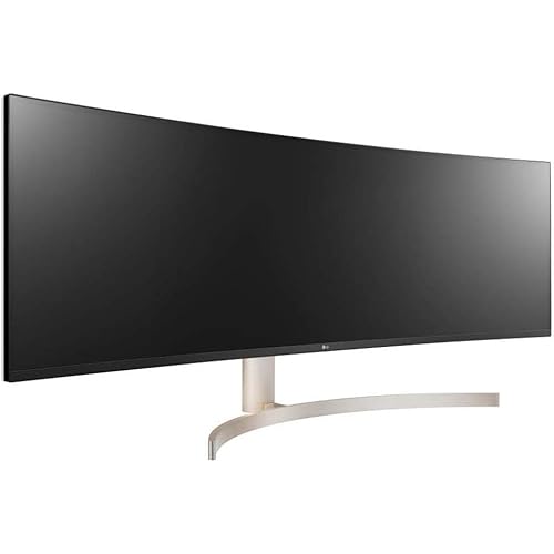 LG 49WL95C-W Ultrawide Dual QHD Monitor 49" 32: 9 (5120 x1440) Curved IPS Display, HDR10, USB Type-C, HDR 10, Ambient Light Sensor, 2 x 10W Stereo Speaker