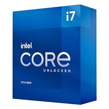 Intel PROCESSADOR CORE I7-11700K 3.6GHZ (TURBO 5,00GHZ) CACHE 16MB 8 NUCLEOS 16 THREADS 11ª GER LGA 1200 BX8070811700K