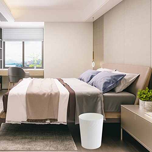 image for UUJOLY Plastic Small Trash Can Wastebasket, Garbage Container Basket f