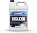 MasonryDefender 1 Gallon Penetrating Concrete Sealer for Driveways, Patios, Sidewalks - Clear Water-Based Silane Siloxane Sealer Water Repellent