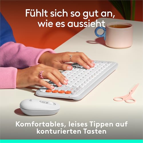 Logitech POP ICON KEYS kabellose Tastatur