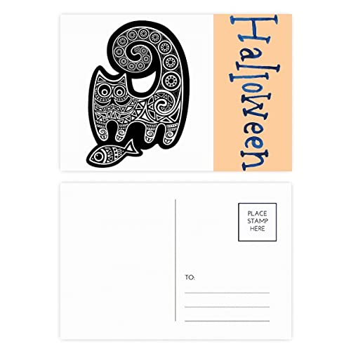 Cartes postales d'Halloween lot de 20 pour éviter les invitations banales