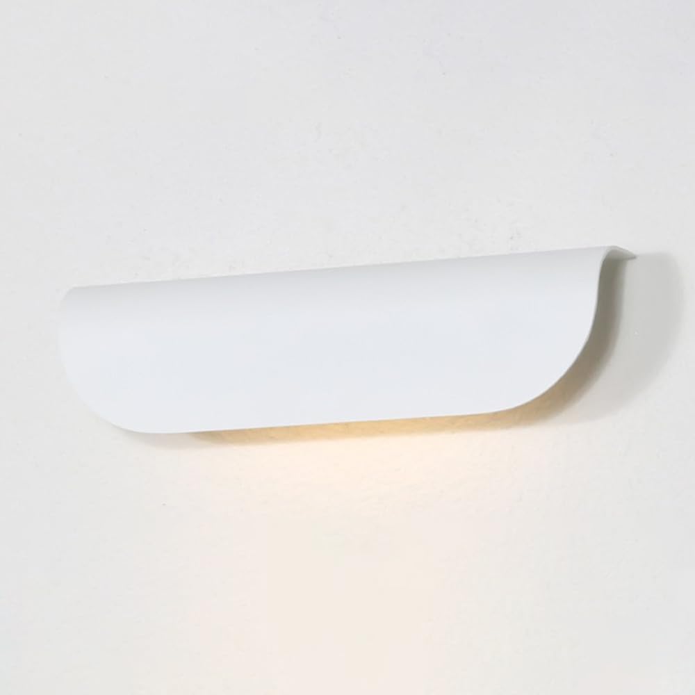 HYJAUSXB Outdoor Wall Porch Light 9W Arc Linear Led Outside Lamp IP67 Waterproof Decoration Lighting Fixture, Pendant
