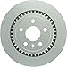 BOSCH 52011386 QuietCast Premium Disc Brake Rotor - Compatible with Select Volvo XC60; REAR - Single