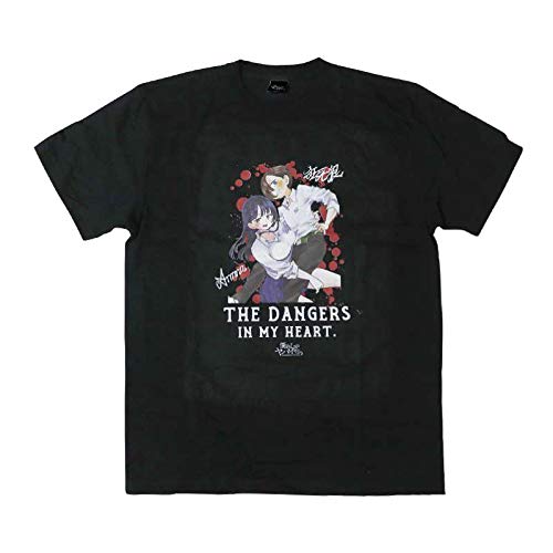 Amazon.co.jp: 僕の心のヤバイやつ フルカラーTシャツC BK M