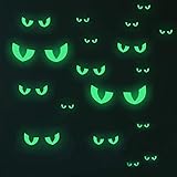 TIMESETL Halloween calcomanía de Pared con Ojos malvados Que Brillan en la Oscuridad Pegatinas para Halloween decoración del hogar