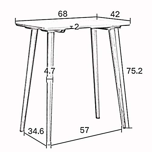 Petite table de négociation compacte pour studio et petit espace