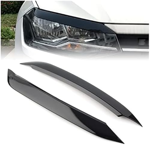 Sourcil de phare garniture haut de gamme moulure paupière voiture 2019 2020 - 6