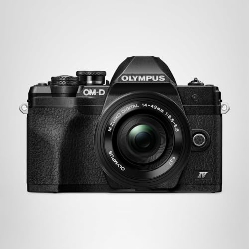 OM SYSTEM Olympus E-M10 Mark IV Black Micro Four Thirds