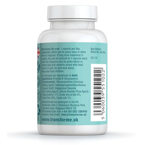 Cat Cystitis Care, Feline Urinary Tract Food Supplement Support, 90 Sprinkle On Capsules for Cats of All Ages, Cystassist by Transforme - Image 5