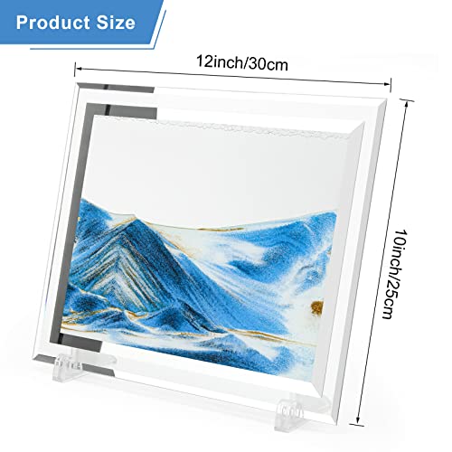 Coitak Moving Sand Art Picture, Dynamic Sand Picture, Desktop Sand Art For Home Decor And Office (12X10Inch) #TOP1