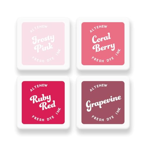 Red Cosmos Fresh Dye Ink Mini Cube Set