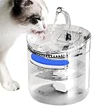 Proypiax Haustier Trinkbrunnen,Leiser Wasserspender für Hunde | Automatischer 2 Liter Spender Für...