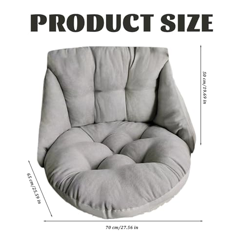 Coussin de remplacement de chaise en forme d'œuf, confort premium pour suspendu