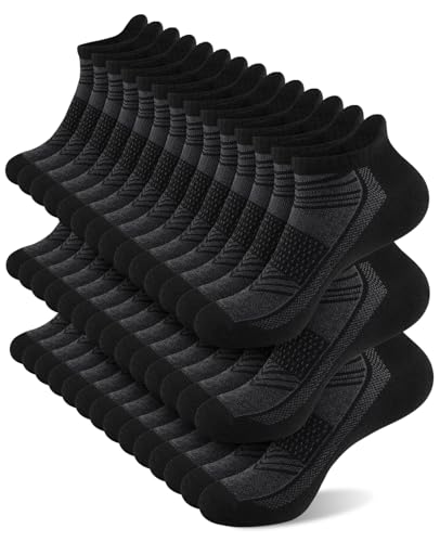 14 Pairs Mens/Womens Ankle Socks Breathable Casual Low Cut Short Socks for Men/Women with Heel Tab