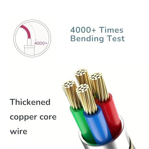 pluX Charger Cable Wire Micro USB for Beats by Dr Dre Charging Power Supply for Studio 1 2 3 Wireless Headphones, Solo, PowerBeats 1 2 3 Earphones, Pill Speaker 1/2 Gen Replacement 3.3ft Lead UK - Image 7