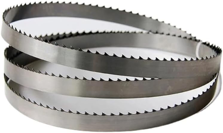 合金鋼製のミルから冷凍骨付き肉を切断するための3本のバンドソーブレード(2375x10mmx3pcs)
