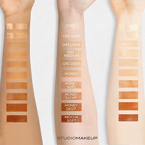 Studiomakeup Hyaluronic Acid Face Primer & Honey Shade Foundation #TOP3