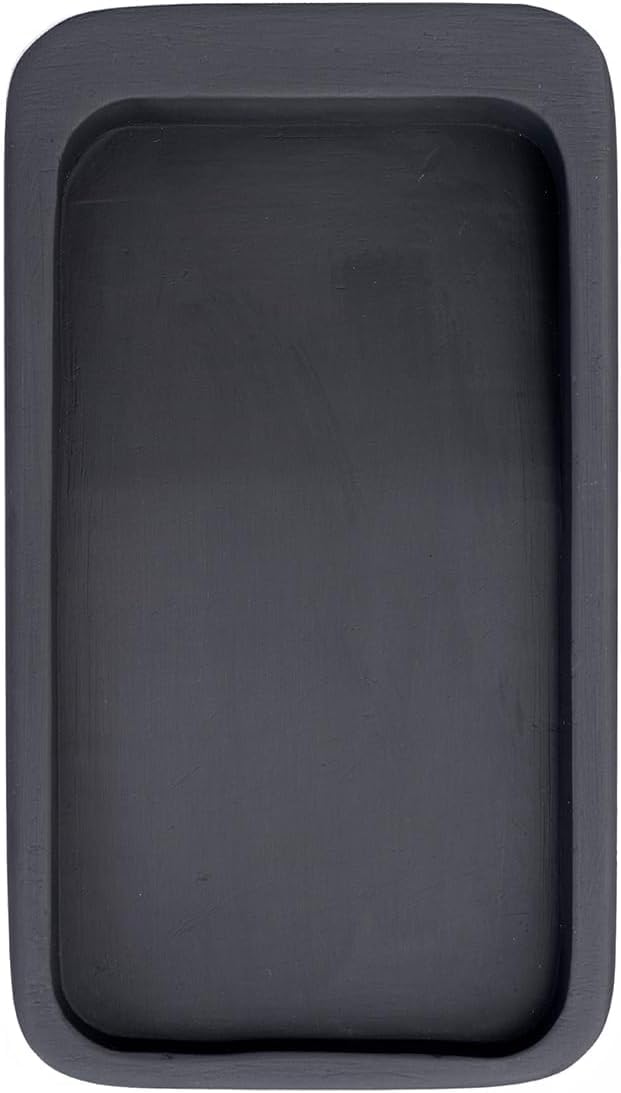 Koubaido Natural Ink Stone for Calligraphy Ink Stick, Palette, Indian Ink, Lettering Art, Japanese Traditional Calligraphy and Painting, Professional Quality