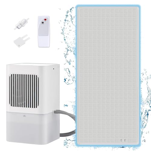 SUNMOOH ひんやり水流快眠マット 水冷マット 冷却マット 注入式 水循環マット 3段風速調節可能 無線制御 冷感敷きパッド 快適 柔軟 お肌に優しい 乾燥解消 猛暑対策 水位表示 折り畳み可 涼しい ウォーターマット 冷房 车 学生寮 アウトドア 屋外 キャンプに最適 日本語取扱説明書付き(グレー, セット-160 X 70 CM)