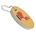 GRAPHICS & MORE Crab Dubstep Funny Humor Floating Keychain Oval Foam Fishing Boat Buoy Key Float