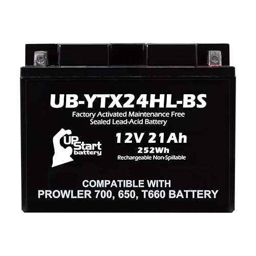 12V 21Ah YTX24HL-BS ATV Battery for Arctic Cat 700 & Prowler