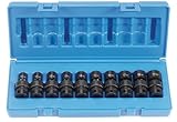 Grey Pneumatic (1210UM) 3/8' Drive 10-Piece Universal Metric Socket Set