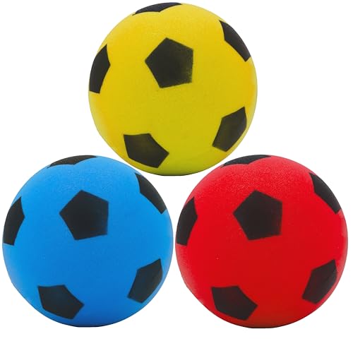 Kyto 3X weicher Ball Softball 12 oder 20 cm Schaumstoffball Kinder Soft Fußball Auswahl