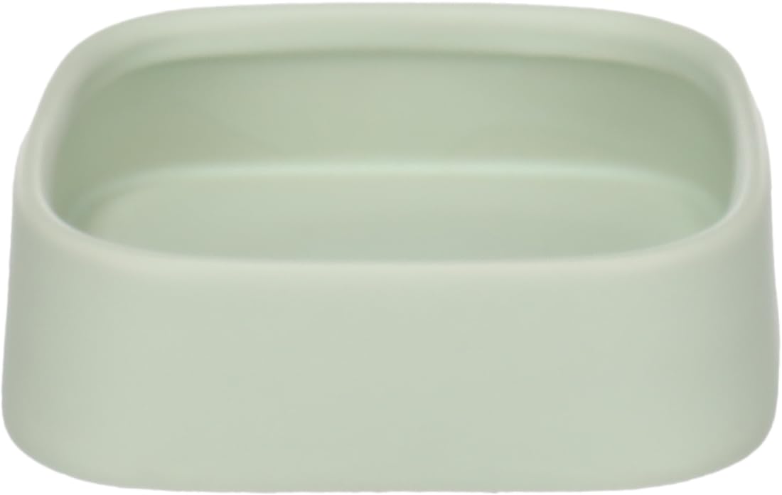 Flamingo FEEDING AND DRINKING BOWL GUINEA PIG ZARA SQUARE GREEN 12x12x3,5CM 200ML