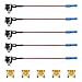 Craedli 5PCS 12V Car Add-a-Circuit Fuse, Low Profile Mini Fuse TAP Adapter Assortment Kit with 5 x 5A Inserts, Vehicles ATM ATO Blade Fuses Holder Kit for Truck, Boat (Mini)