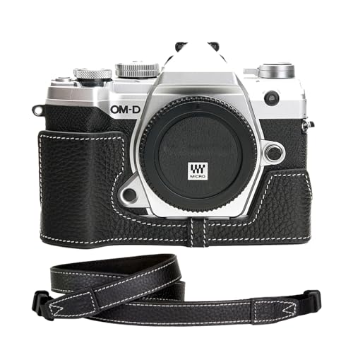[�b�_�C�[�T��] TP Original Olympus OM-D E-M5 Mark iii OM SYSTEM OM-5 OM5 �J������p �n���h���C�h+15�J�����X�g���b�v �{�v �{�f�B�P�[�X �n�[�t�J�����P�[�X �o�b�O �J�o�[ �d�r�����֗� (�u