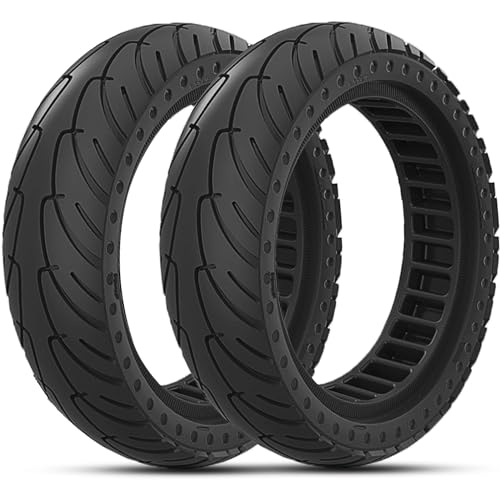 Felixstory 8.5 Inch Scooter Tire, 50/75-6.1 Solid Tire Fit For Gotrax XR GXL V2 Apex XL Hover 1 Jive Journey Aovopro Es80 Electric Scooter 8 1/2 8.5x2.0 Inch tyre Replacement Wheels