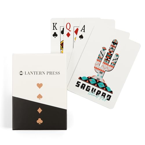 Baraja de poker Lantern Press con 52 cartas