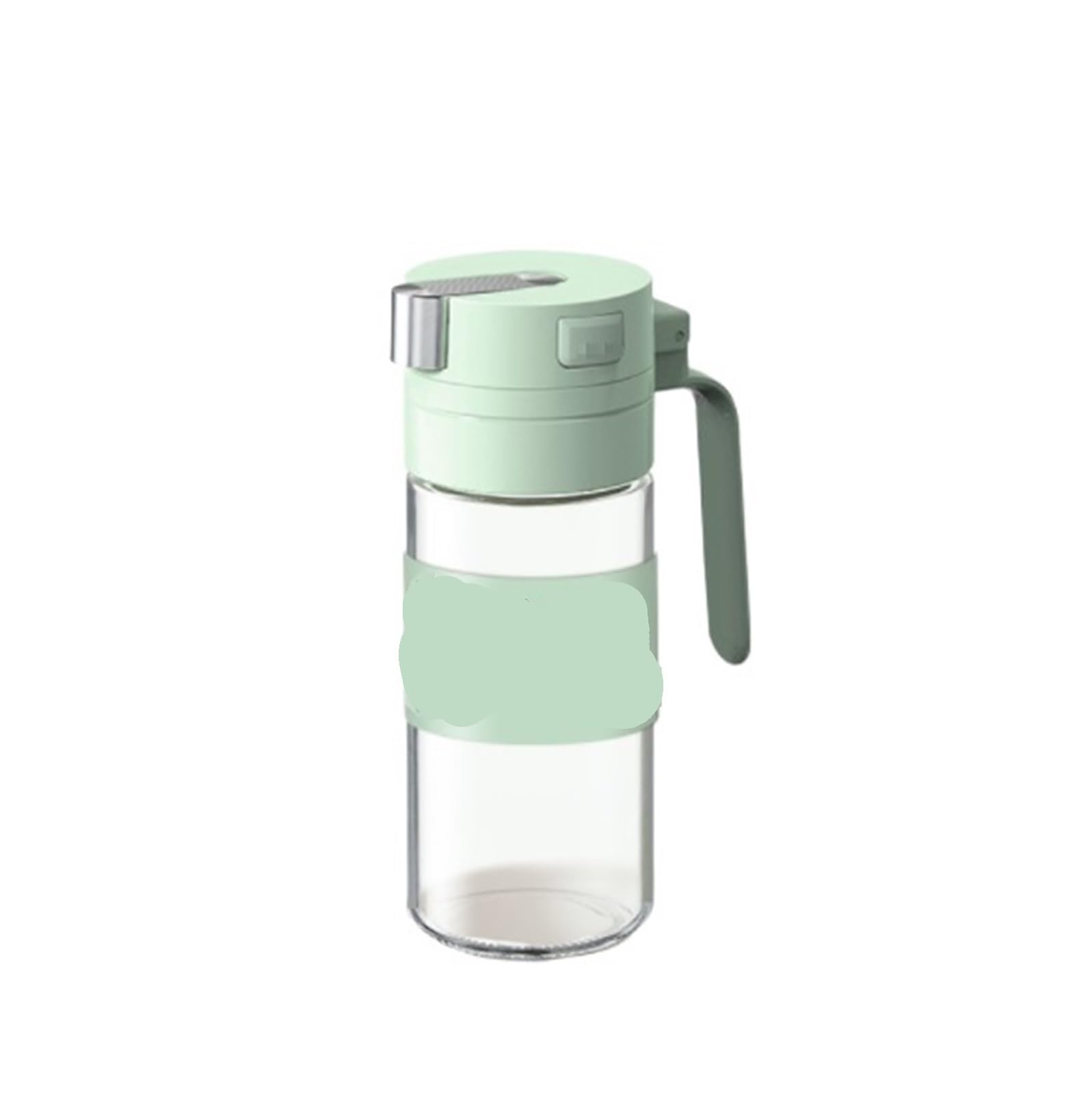 HDICUHNANU Reusable Kitchen Oil Bottles Cruet Automatic Opening And Closing Olive Oil Dispenser Bottle Suitable For Salads Grilling And Frying Air Fryer, Salad(Grün)