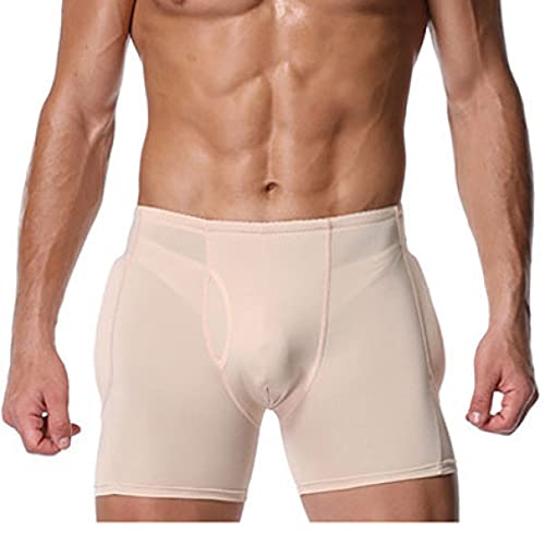 Calzoncillos bóxer acolchados para corregir la falta de volumen en glúteos y cadera masculinas