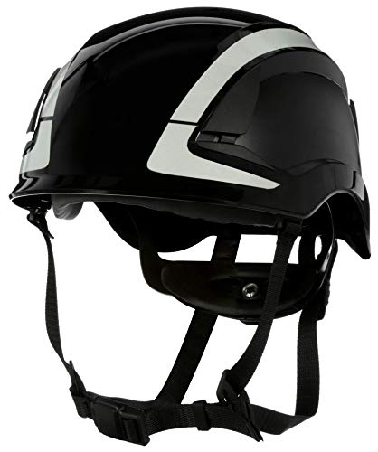 Black Friday - 40% OFF 3M SecureFit Safety Helmet, X5012X-ANSI, Black