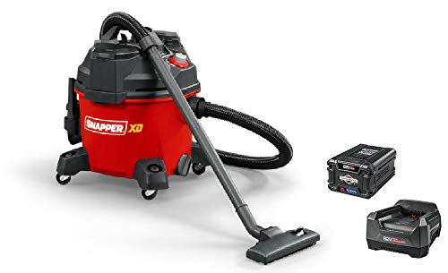 One-Day Sale: Up to 50% Off Snapper XD 82V MAX Cordless Electric 9-Gallon Wet/Dry Shop Vacuum Kit with (1) 2.0 Battery & (1) Rapid Charger